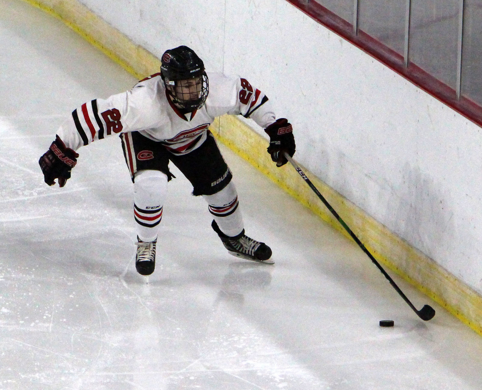Chi-Hi boys hockey vs Verona at Division 1 state semifinals 3-6-20